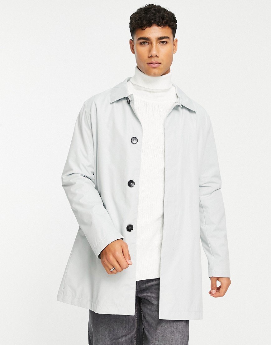 Harry Brown premium trench in gray