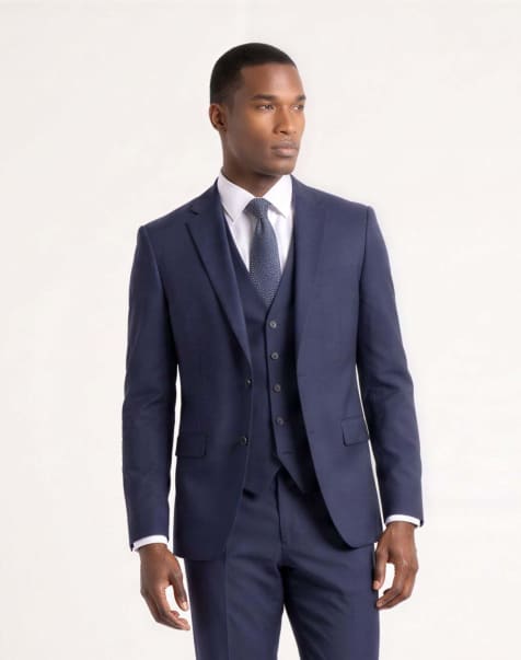 Harry Brown Raffi suit jacket in navy in navy - view 1