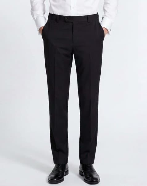 Harry Brown Raffi suit trousers in black