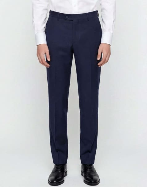Harry Brown Raffi suit trousers in navy in navy