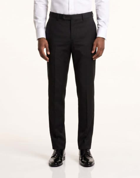 Harry Brown Raffi tux suit trousers in black - view 1