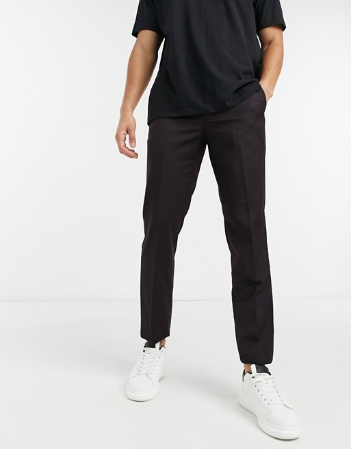 Harry Brown skinny fit stretch plain suit trousers