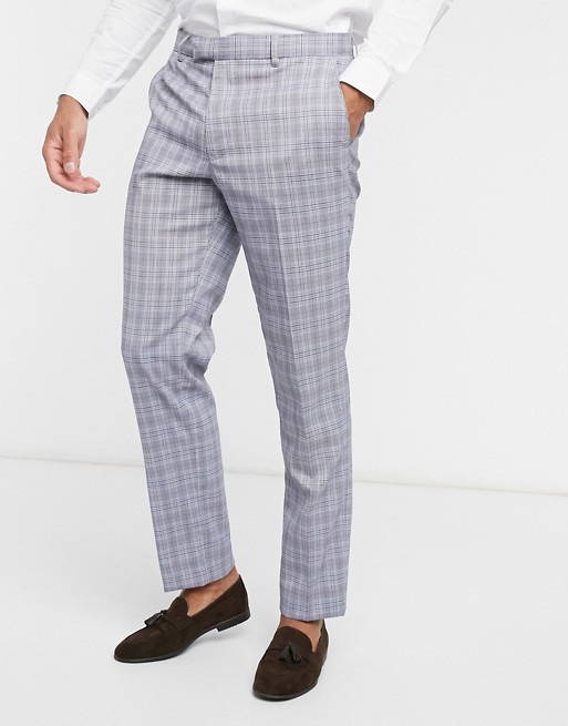 Harry Brown slim fit check trouser