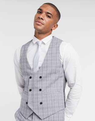 double breasted suit vest