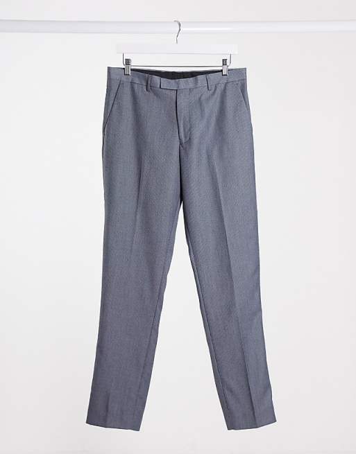 Harry Brown slim fit gray check suit pants | ASOS