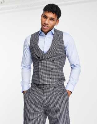 double breasted waistcoat asos