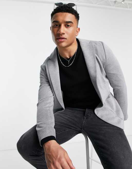 Harry Brown soft cotton patch pocket relaxed fit blazer (part of a set)
