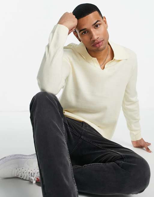 Harry Brown – Strickpullover mit Kragen