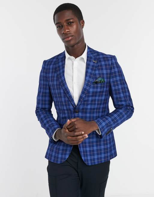 Harry Brown - Ternet habitjakke i slim fit