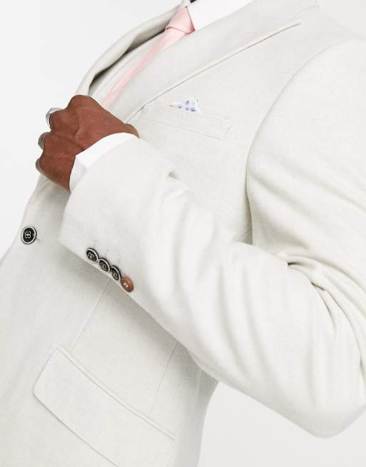 Harry Brown tweed suit jacket in grey, 3 of 4