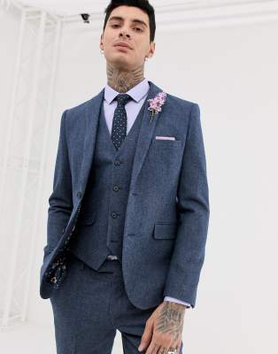 costume tweed mariage