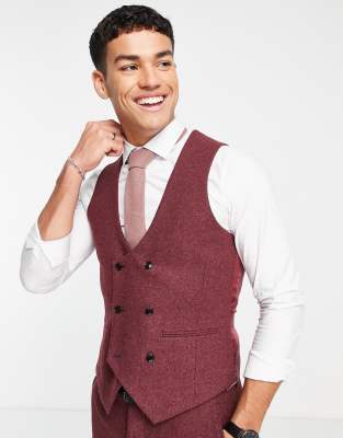 double breasted waistcoat asos