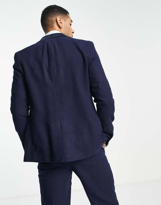 Harry Brown wedding slim fit tweed wool mix suit jacket | ASOS