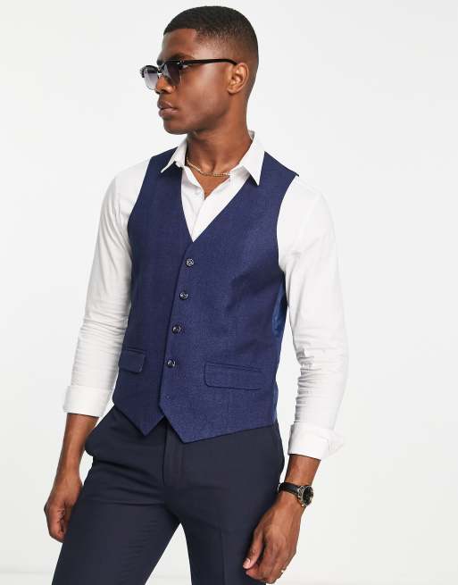 Blue suit and on sale vest