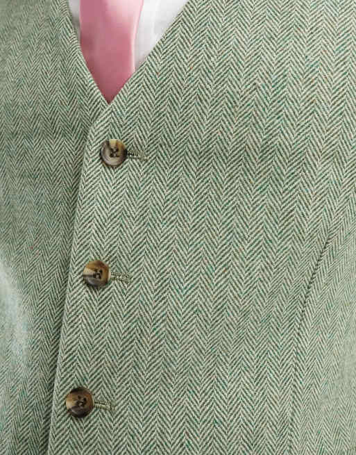 Green herringbone tweed on sale jacket