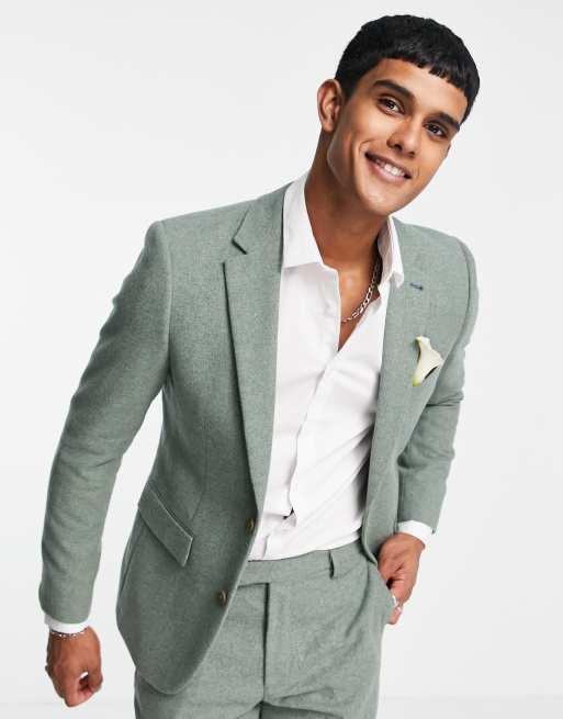 Asos hot sale tweed suit