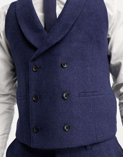 Double breasted lapel on sale waistcoat