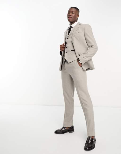 Larr Brio Metro Slim Fit Suit Pant in Light Grey – Hornor & Harrison