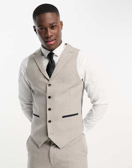 Light gray 2025 suit vest