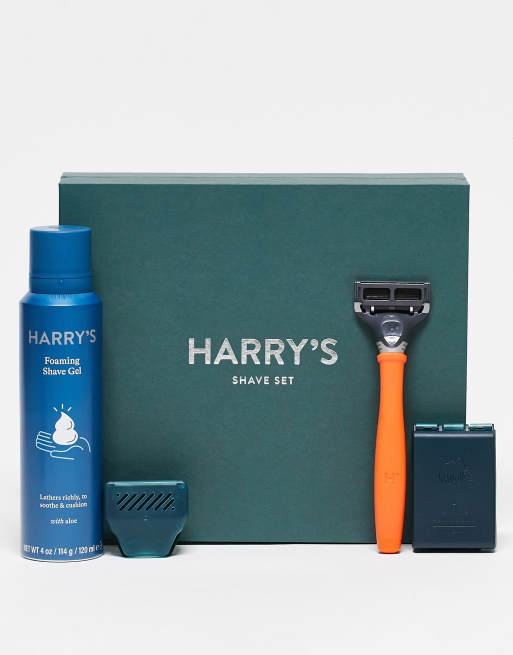 Harry's Bright Orange Truman Shave Set with Shave Gel, 2 of 4