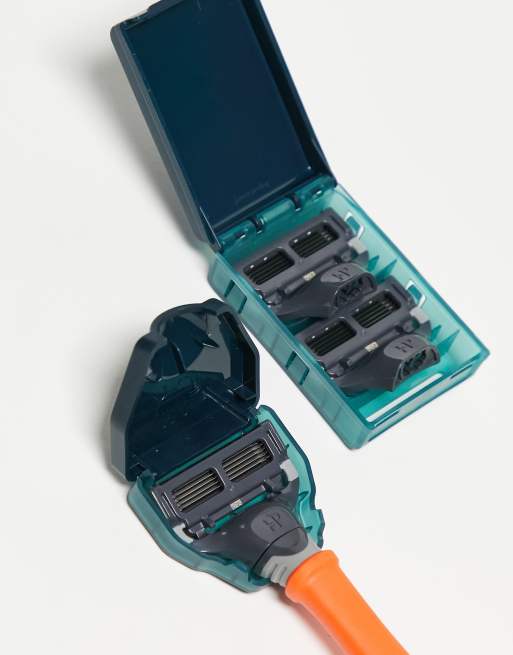 Harry's Bright Orange Truman Shave Set with Shave Gel, 3 of 4