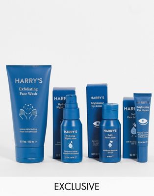 Harry's Skincare x ASOS Exclusive - Prep, Moisturise & Brighten
