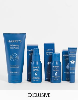 Harry's Skincare x ASOS Exclusive - Prep, Moisturise & Brighten-No colour