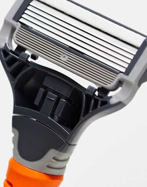 Harry's Truman Razor + Blade in Bright Orange, 3 of 4