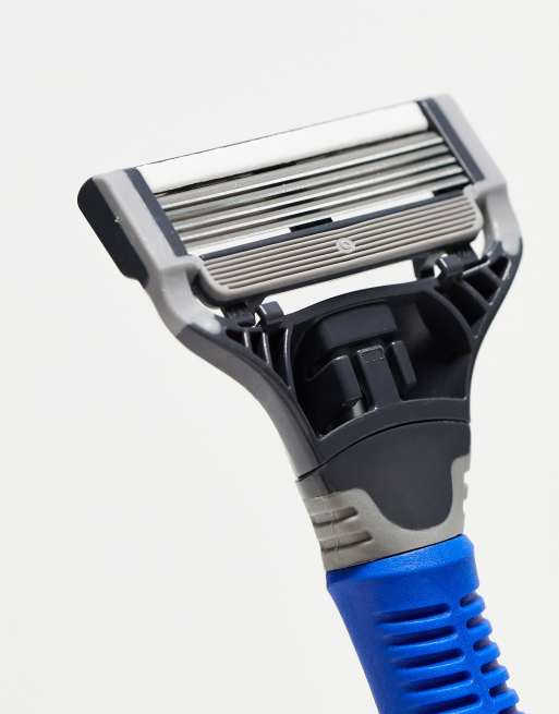 Harry's Truman Razor + Blade in Indigo Blue, 2 of 4
