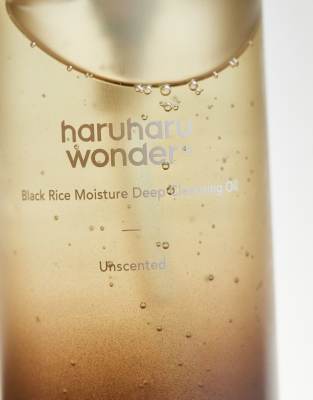 Korean Skincare Haruharu Wonder Black Rice Moisture Deep Cleansing Oil 150ml-no Color