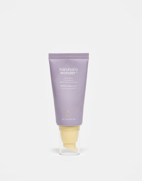 haruharu wonder - Écran solaire minéral apaisant au riz noir SPF50+/PA++++ -  50ml - view 1