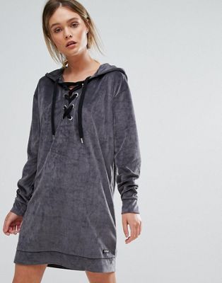 Haus By Hoxton Haus Tie Up Velour Jumper | ASOS