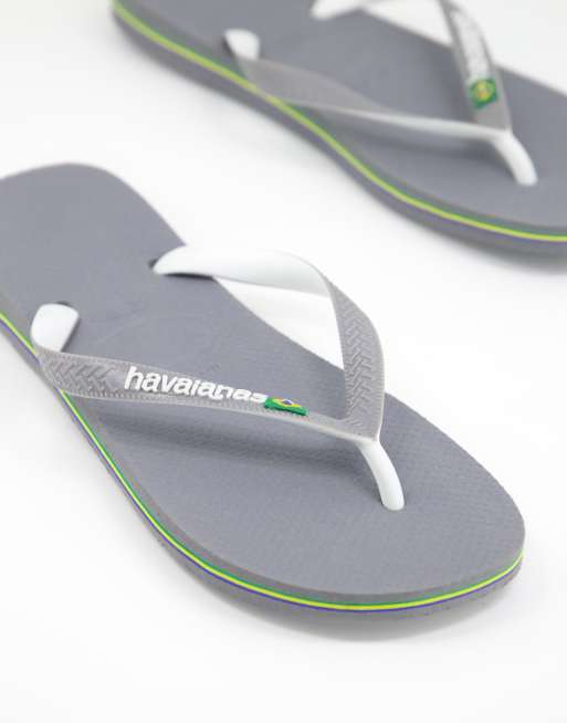 Havaianas Brasil Infradito grigie