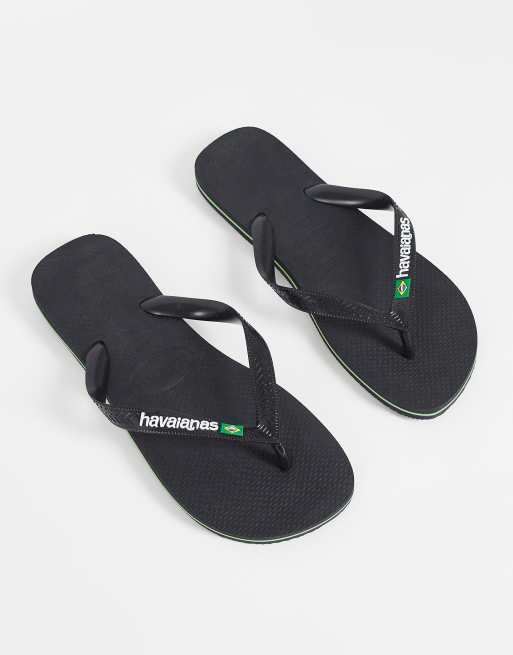 Havaianas brasil hot sale logo black