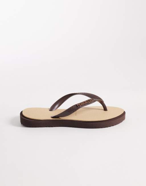 Havaianas - Brune klipklappere med spids tå, 3 af 4
