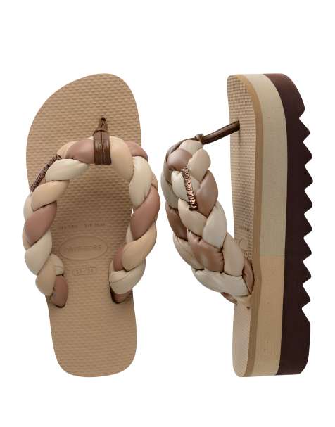 Havaianas - Chunky Boho - Tongs - Marron foncé - view 1