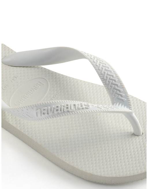 Havaianas – Classic – Białe klasyczne klapki japonki unisex, 3 z 4