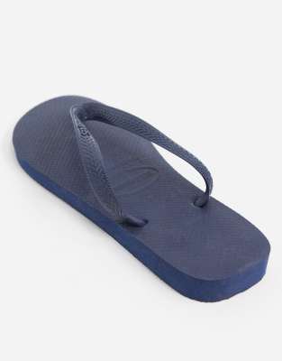 navy havaianas flip flops