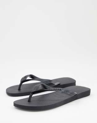 Havaianas Top Basic Flip Flop In Black