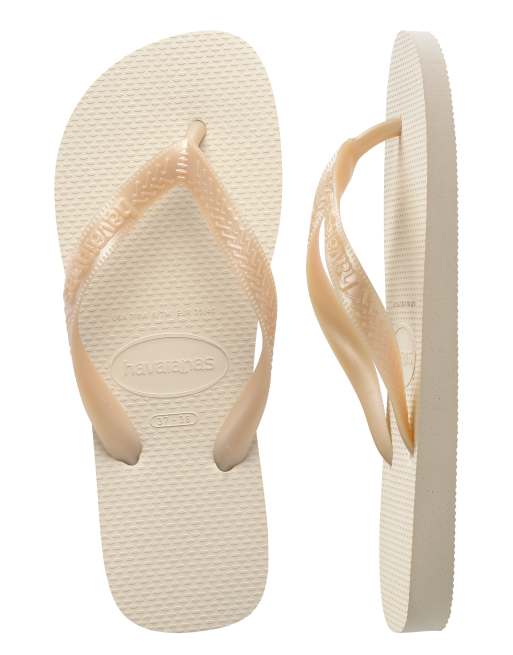 Havaianas flip flops in beige, 2 of 4