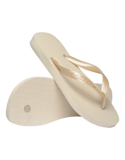 Havaianas flip flops in beige, 3 of 4