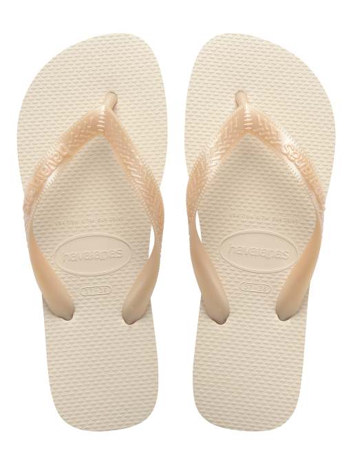 Havaianas flip flops in beige, 4 of 4