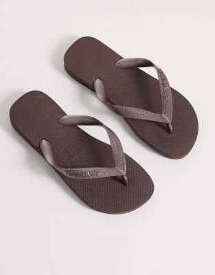 Havaianas Flip Flops In Brown