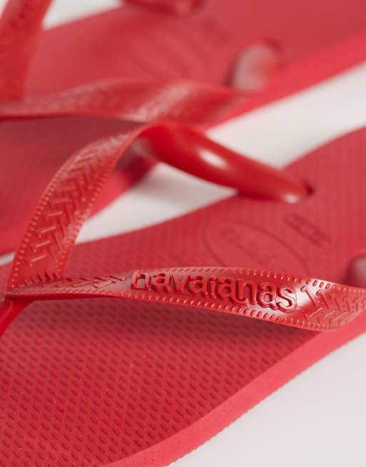 Havaianas - Infradito classiche rosse, 3 di 4
