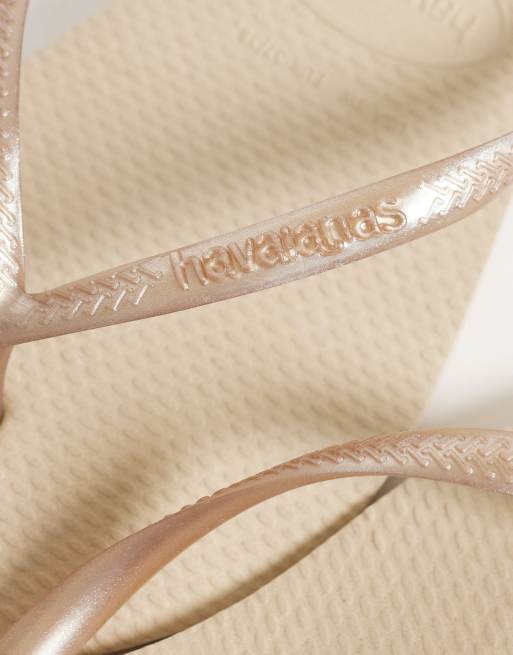 Havaianas – Japonki w kolorze złota, 2 z 4