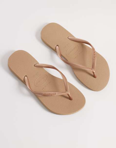 Havaianas – Japonki w kolorze złota - view 1