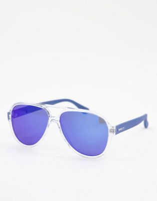 Havaianas – Leblon – Sonnenbrille im Piloten-Stil-Blau