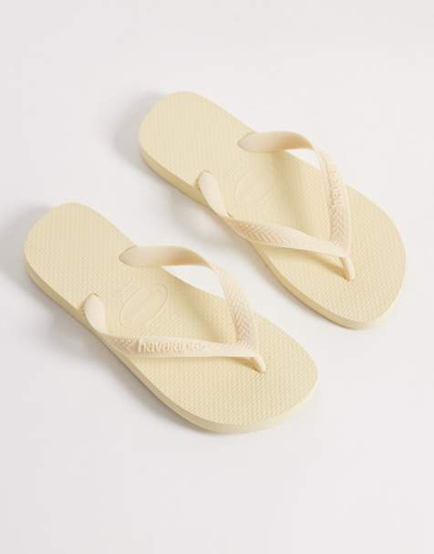 Havaianas - Lysegule klipklappere - view 1