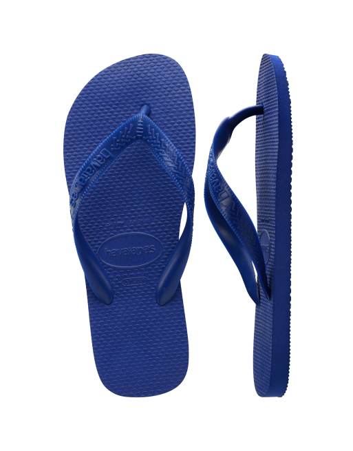 Havaianas – Niebieskie, klasyczne klapki japonki, 2 z 3