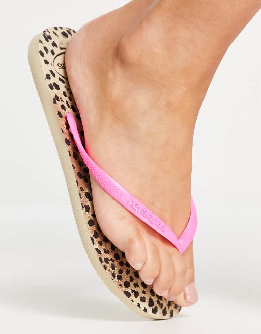 Havaianas slim animal flip hot sale flops